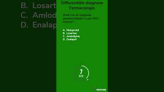 Differentiële diagnose Farmacologie 3 geneeskunde dokter apotheek pillen dokter medicatie [upl. by Jacqueline832]