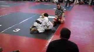 Triangle Choke from Eddie Bravo Rubber Guard [upl. by Leilah]