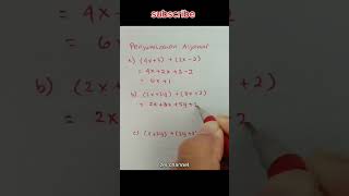 Aljabar maths algebra trikmatematika [upl. by Francois]