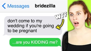 Entitled Brides You Wont Believe Exist bridezillas  REACTION [upl. by Iatnohs]