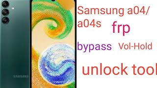 Samsung a04a04s frp bypass unlock tool [upl. by Narcis]