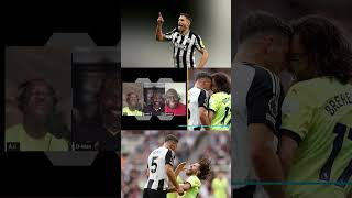 A deserved red card 🔴 newcastleunited nufc football premierleague schär southampton [upl. by Illom462]