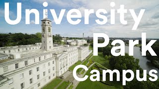 University Park Campus tour  University of Nottingham [upl. by Lefton]