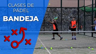 👉 CLASES DE PADEL · Bandeja con Tonino Rodríguez🎾  Padelartecom [upl. by Irpac]