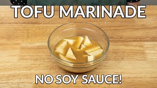 Simple and Tasty Tofu Marinade Without Soy Sauce Recipe [upl. by Assillam]