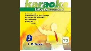 Querida Karaoke Version [upl. by Cloutman750]