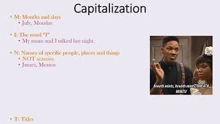 Capitalization and Punctuation  STAAR writing review [upl. by Dlaniger]