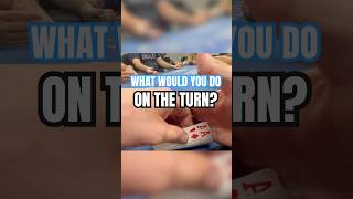 What would you do on the turn chpoker poker casino [upl. by Annoyi]