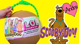 LOL Big Surprise DIY de Scooby Doo  Muñecas y juguetes con Andre [upl. by Daph]