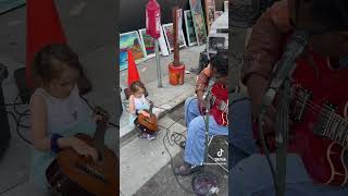 San Francisco Street Singers Play Guitar with Rebel Lover Chee [upl. by Trini]