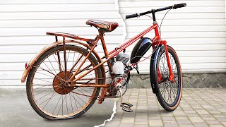 1956 Motorised Bicycle Restoration [upl. by Hamrah]