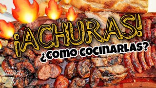 Cómo cocinar achuras a la parrilla 🤔 Simple y rapido  Parrillas Argentinas [upl. by Fitz722]