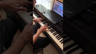 Rebelión  Alberto Barros  Piano Salsa Cover [upl. by Llerrehs793]