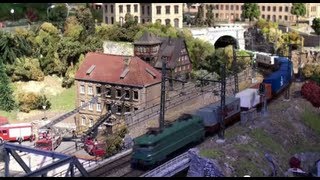 Le musée du train miniature Châtillon sur Chalaronne  Ain  France [upl. by Iew]