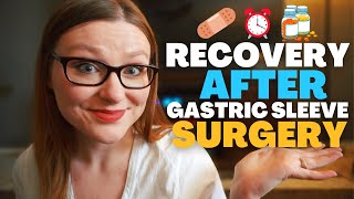 Gastric Sleeve Recovery Time  My Gastric Sleeve Journey [upl. by Aspa284]