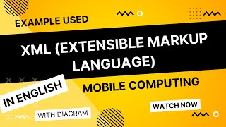 XML Extensible Markup Language Define And Its Characteristic  In English [upl. by Alig970]