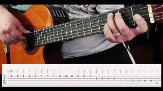 Malvita chamame 2da guitarra tutorial [upl. by Boot219]