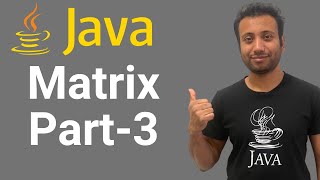 Java Bangla Tutorials 78  Array  Matrix Part3  Diagonal Matrix [upl. by Emilio]