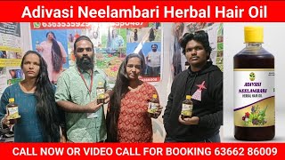 Adivasi Neelambari Herbal Hair Oil [upl. by Fanning]