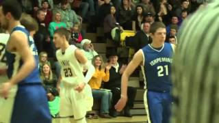 Negaunee vs Ishpeming  2016 Boys Basketball Highlights on STATE CHAMPS [upl. by Hiro]