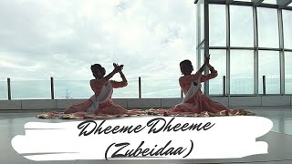 Dheeme Dheeme  Zubeidaa  LCD Choreography [upl. by Fruin198]