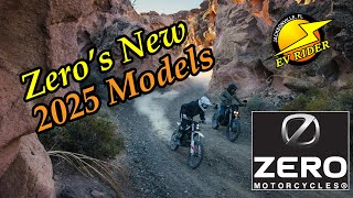 Zero Motorcycles Unveils 2 New Models amp Concept Bike For 2025 [upl. by Nothsa]