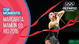 Margarita Mamuns Rio 2016 individual allaround Final routines  Top Moments [upl. by Lleroj]