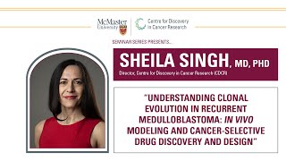 CDCR Seminar Series July 27 2023  Sheila Singh MD PhD [upl. by Haram3]