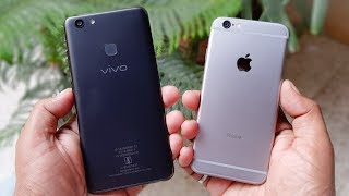 ViVo V7 Plus vs iPhone 6 SPEED TEST  COMPARISON [upl. by Middle]