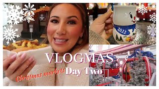 EXPLORING THE CHRISTMAS MARKETS IN DUSSELDORF  VLOGMAS DAY TWO  Monas Eyes Beauty [upl. by Klug]