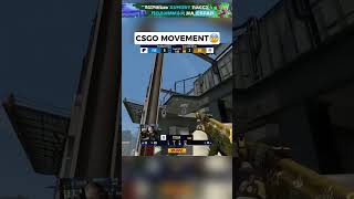 CSGO movement😰 cs2 counterstrike csgo [upl. by Hedberg]