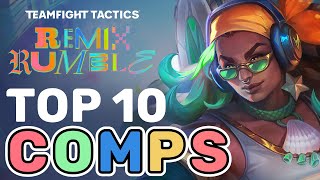 Top 10 Comps To Climb In Set 10  TFT Guide Teamfight Tactics [upl. by Deeanne]