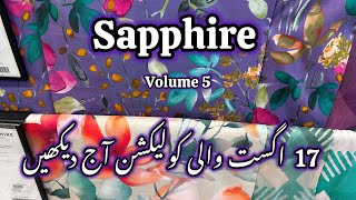 Sapphire new collection 2024 volume 5  sapphire sale today glamour it [upl. by Maddy]