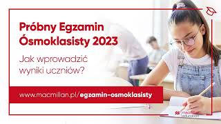 Próbny Egzamin Ósmoklasisty 2023  jak wprowadzić wyniki uczniów [upl. by Juna]