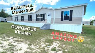 HUGE amp LUXURIOUS  Double Wide Mobile Home  Everest By Clayton Homes [upl. by Avilla]