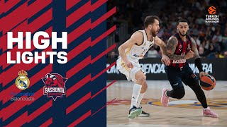 📹 Highlights  Real Madrid  Baskonia  Game 1 EuroLeague [upl. by Mialliw]