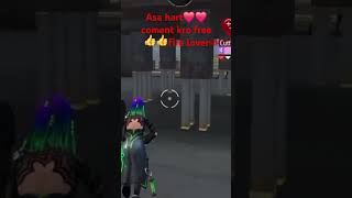 freefire lover asa hart❤️❤️coment kro totalgaming subscribe and like ker kea dhikha do [upl. by Nymsaj353]