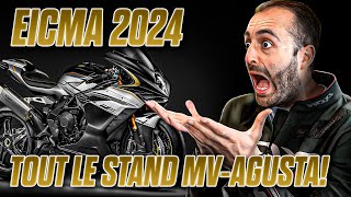 EICMA 2024 MVAgusta le temple du no limit [upl. by Armmat]