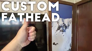 Fathead Custom Wall Decal Review [upl. by Erual]