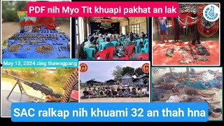 May 13 zing thawngpang Chinland Council kan cohlan tiah thanh Dothleng ralkap nih khuapi an lak [upl. by Tedie]