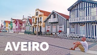 🏠🏠 Ver AVEIRO Portugal y Costa Nova  🌎 Viaje a Portugal y Galicia 26 [upl. by Caesar]