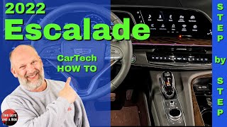 2022 Cadillac Escalade Platinum  CarTech Infotainment How To [upl. by Arvind]