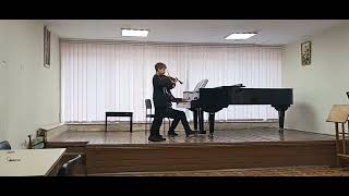 SARASATE Introduction amp Tarantella Yakiv Marchenko 10 years old [upl. by Assirehc]