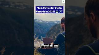 Cities for Digital Nomads in 2024✈️💻 shortvideo shorts trending travel viralvideo [upl. by Treve193]