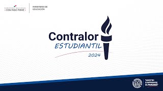 Concurso de Elección  Contralor Estudiantil Nacional 2024 [upl. by Aloysia]