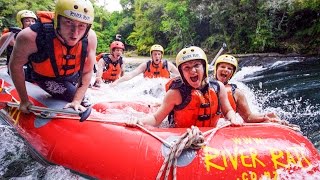 Whitewater Rafting  Behind The Scenes in New Zealand [upl. by Kane804]