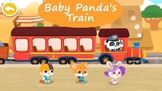 Baby Pandas Train  Build a small train transport goods and passengers  BabyBus Games For Kids [upl. by Nath128]