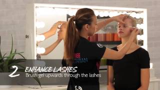 How to apply Brow and Lash Gel  The Body Shop  Beauty With Heart [upl. by Adalbert]