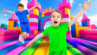 Inflatable Castle Challenge [upl. by Clarie]