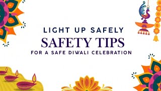 LIGHT UP SAFELY  SAFETY TIPS FOR A SAFE DIWALI CELEBRATION AGV school diwali happydiwali [upl. by Lenes]